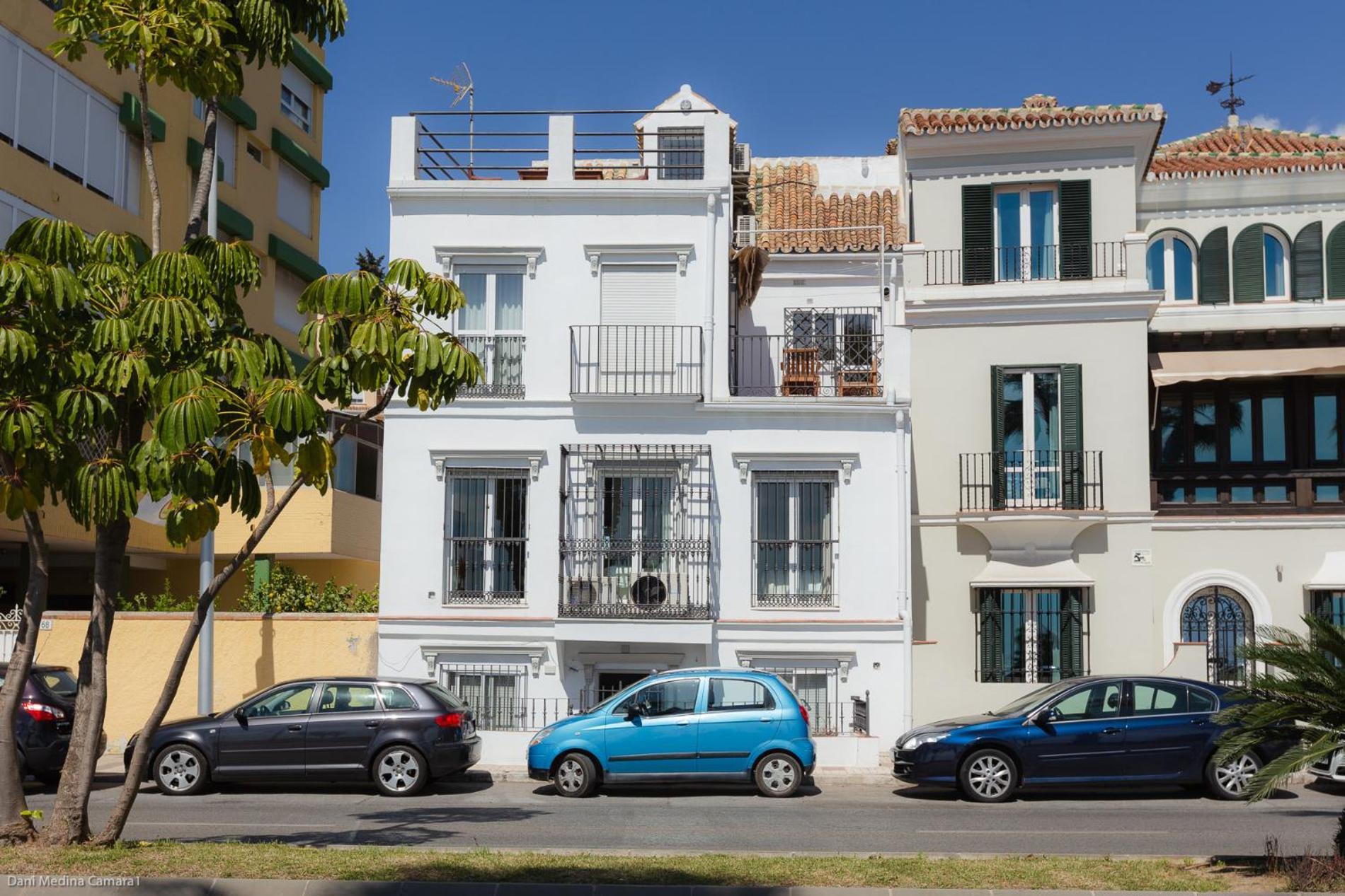 Apartamento Con Encanto En Primera Linea De Playa 马拉加 外观 照片